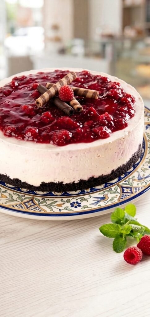 Torta de chocolate frutos rojos (10 porciones)